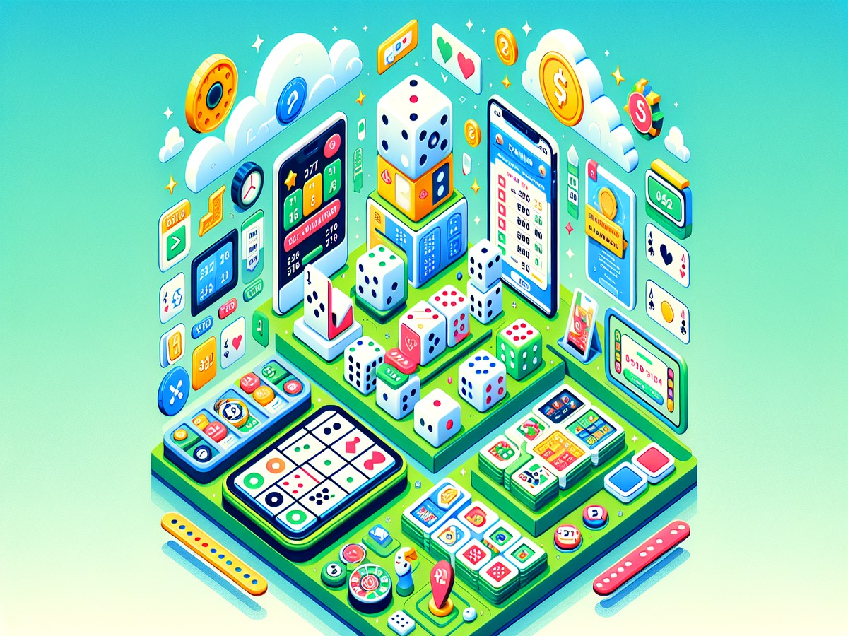 Olybet Dominos Game Play Area